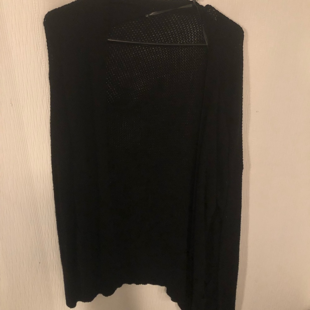 Black cardigan